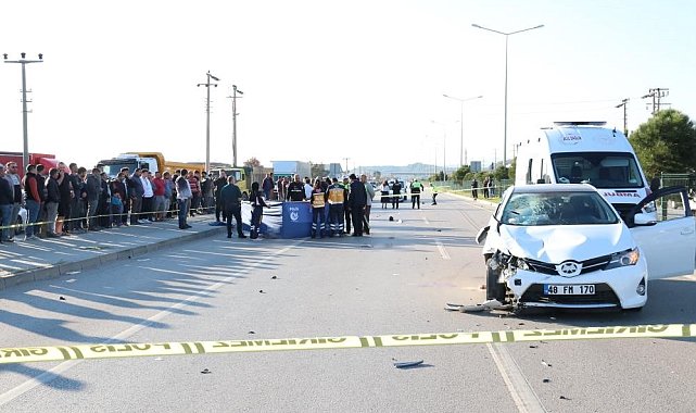 Fethiye'de 2 çocuğun öldüğü kazanın güvenlik kamerası ortaya çıktı