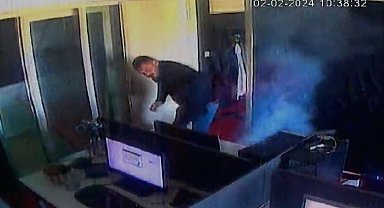 Fethiye'de cep telefonu bataryası bomba gibi patladı