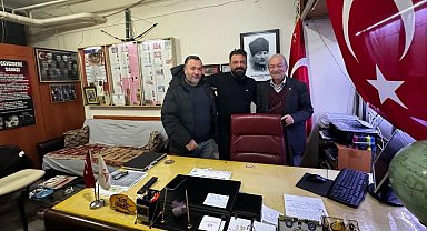 Gazi torunu sinema filmi için Kütahya'ya geldi