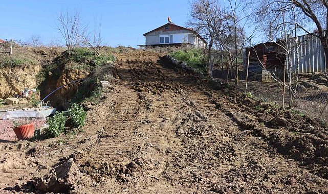 Gazi ve engelli annesinin çamur çilesine son