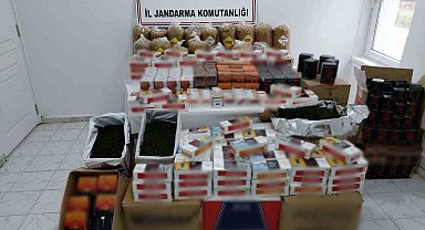 Gaziantep'te 1 milyon 317 bin liralık kaçak malzeme ele geçirildi: 6 gözaltı