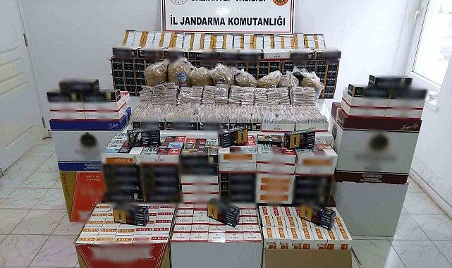 Gaziantep'te 575 bin TL değerinde kaçak malzeme ele geçirildi