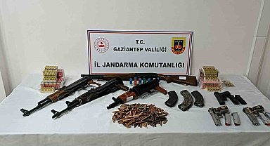 Gaziantep'te silah kaçakçılığı operasyonu: 3 gözaltı