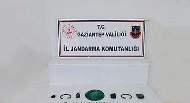 Gaziantep'te tarihi eser operasyonu: 2 gözaltı