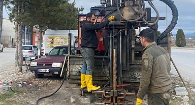 Gediz'de jeolojik-jeoteknik etüt çalışmaları başladı