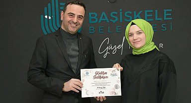 Geleceğin pasta şefleri sertifikalarını aldı