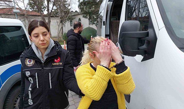 Genç kadına uyuşturucu ticaretinden gözaltı