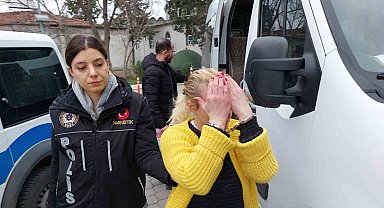 Genç kadına uyuşturucu ticaretinden gözaltı