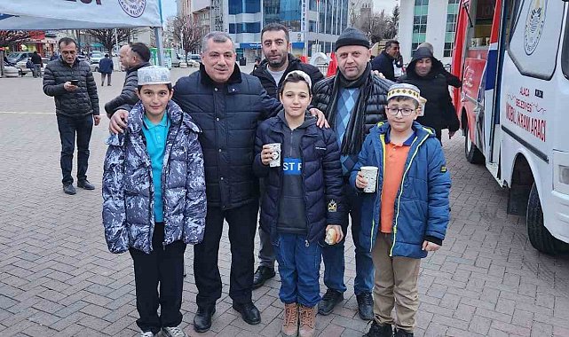 Gençler sabah namazında buluştu