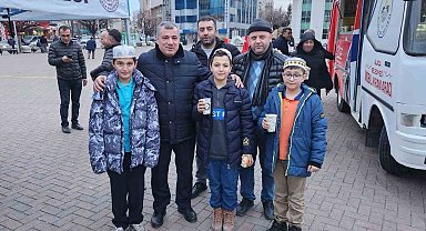 Gençler sabah namazında buluştu