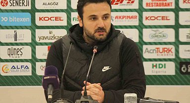 Giresunspor-Eyüpspor maçının ardından