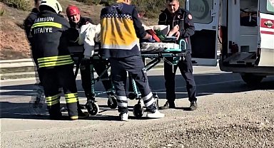 Hafif ticari araç takla attı: 3'ü ağır 6 yaralı
