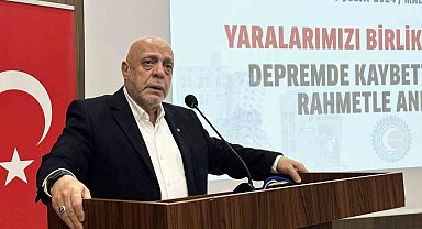 Hak-İş Genel Başkanı Arslan: "Deprem bölgesindeki 11 ilin coğrafi sınırları Avrupa'daki pek çok ülkeden çok daha fazla"