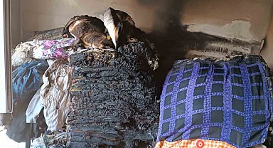Hakkari'de ev yangını korkuttu