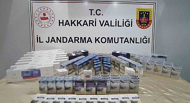Hakkari'de kaçakçılık operasyonu
