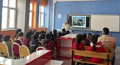 Hakkari'de öğrencilere çevre eğitimi