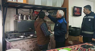 Hakkari'deki çay ocaklarında hijyen denetimi