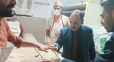 Hakkari'deki fırınlarda tırnak kontrolü yapıldı