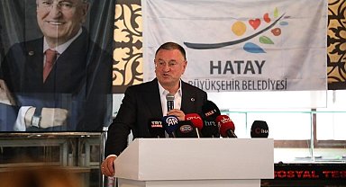 Hatay Büyükşehir Belediye Başkanı Savaş: "Hataylılar haklı olarak çok kızgın ve öfkeli, herkesi protesto etmek haklarıdır"