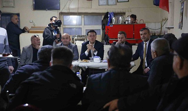 Hatipoğlu Mahmudiye'nin mahallelerini ziyaret etti