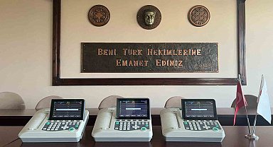 Hayırsever aile, Söke Devlet Hastanesi'ne EKG cihazı bağışladı
