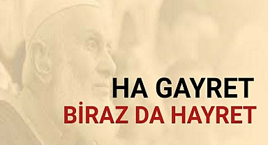 Hayret ve Gayret İki Türlü Olur