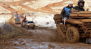 Hazarbaba Dağı'nda Off-Road rüzgarı