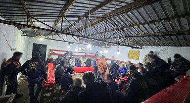Horoz dövüşüne jandarma baskını