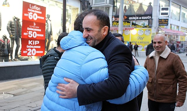 HÜDA PAR Ağrı Belediye Başkan Adayı Yılmaz, temaslarını sürdürüyor
