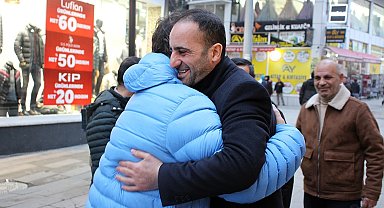 HÜDA PAR Ağrı Belediye Başkan Adayı Yılmaz, temaslarını sürdürüyor