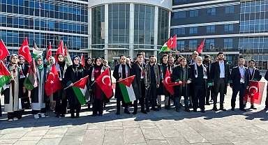 Hukukçular siyonist zulme karşı yürüdü