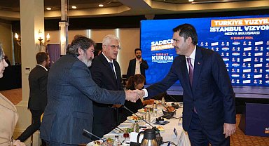 İBB Başkan Adayı Murat Kurum genel yayın yönetmenleriyle buluştu: 10 temel başlıkta projelerini anlattı