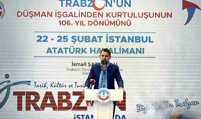 İBB Başkan Adayı Murat Kurum: "Trabzon bu coğrafyanın anahtarıdır"