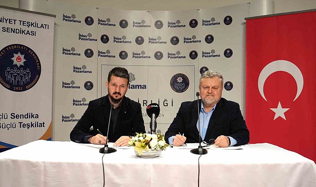 İhlas Pazarlama ve Emniyet Teşkilatı Sendikası arasında iş birliği protokolü imzalandı