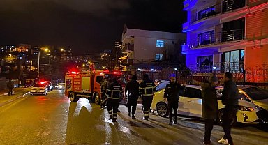 İki otomobilin çarpıştığı kazada gaz sızıntısı paniğe neden oldu