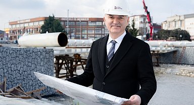 İkinci köprünün montajı başladı