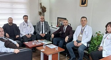 İl Sağlık Müdürü Derdiyok'tan Anadolu Hastanesine ziyaret