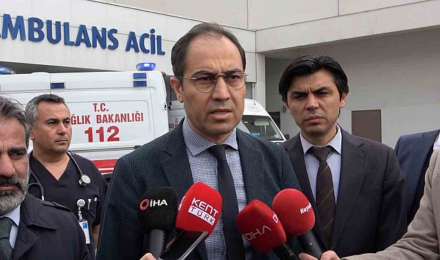 İl Sağlık Müdürü Erşan'dan silahlı saldırıya uğrayan Azim Deniz'e ziyaret