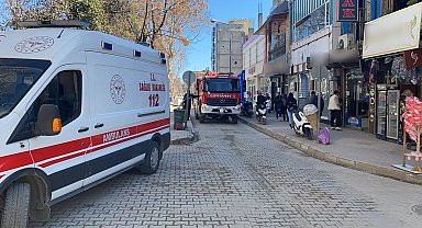 İş yeri yangınında 2 kişi yaralandı