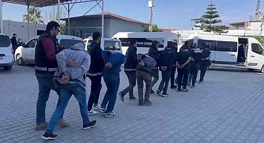 İskenderun'da 7 şüpheli şahıs yakalandı