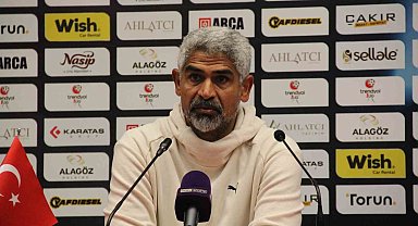İsmet Taşdemir: "Hakemlerin maçların önüne geçmemesi lazım"