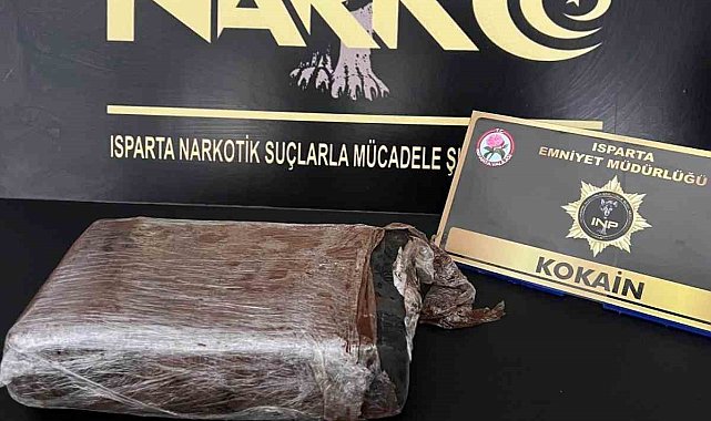 Isparta'da yolcu otobüsünde uyuşturucu madde ele geçirildi