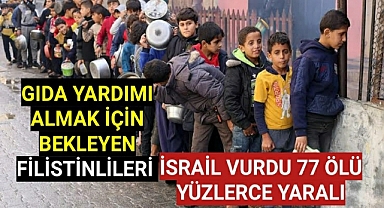 İsrail Erzak Yardımı Almak İçin Bekleyenleri Vurdu 77'den Fazla Ölü Var