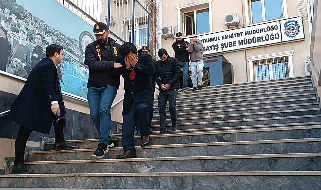 İstanbul merkezli 4 ilde oto hırsızlık operasyonu: 14 gözaltı