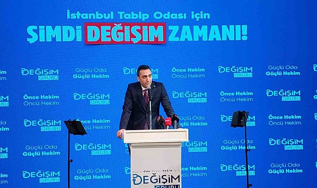 İstanbul Tabip Odası Başkan Adayı Dr. Ahmet Erçek seçim beyannamesini açıkladı