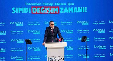 İstanbul Tabip Odası Başkan Adayı Dr. Ahmet Erçek seçim beyannamesini açıkladı
