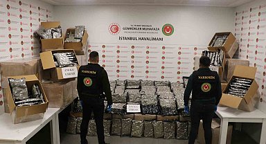İstanbul ve Kapıkule'de uyuşturucu, Hamzabeyli'de kaçak çay yakalandı