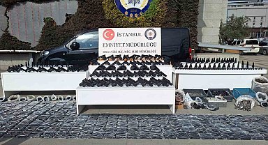 İstanbul'da silah kaçakçılarına yönelik operasyonlar: 432 tabanca ele geçirildi, 24 şüpheli gözaltına alındı