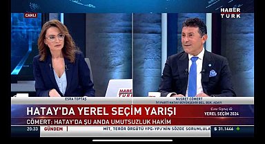 İYİ Parti Hatay Büyükşehir Belediye Başkan Adayı Cömert: "Hayatımın bu bölümünü Hatay'a adamak istedim"
