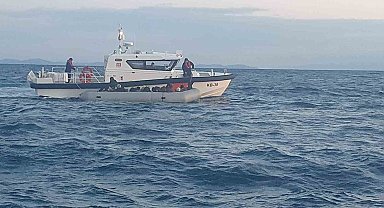 İzmir açıklarında düzensiz göçmen yoğunluğu